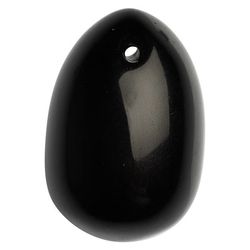 Yoni Egg - Rozmiar M - Czarny Obsydian